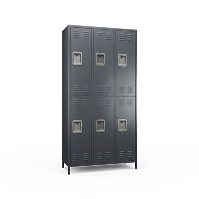 Tủ Locker Thép Kết Hợp 6 Cửa